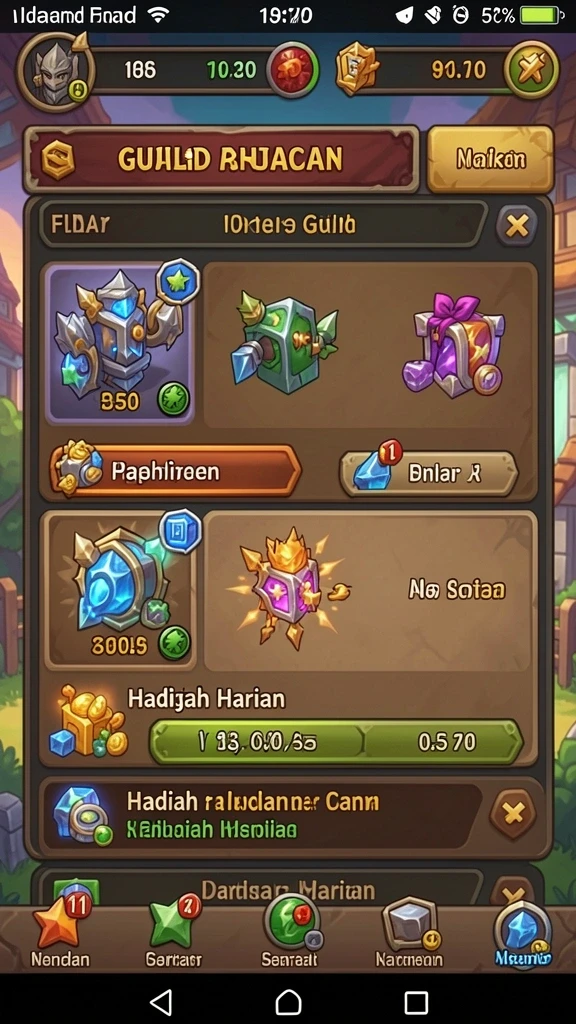 Grafis menawan dengan detail yang memukau.