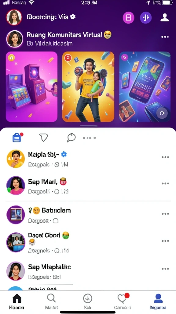 Beragam permainan yang menantang untuk semua level pemain.