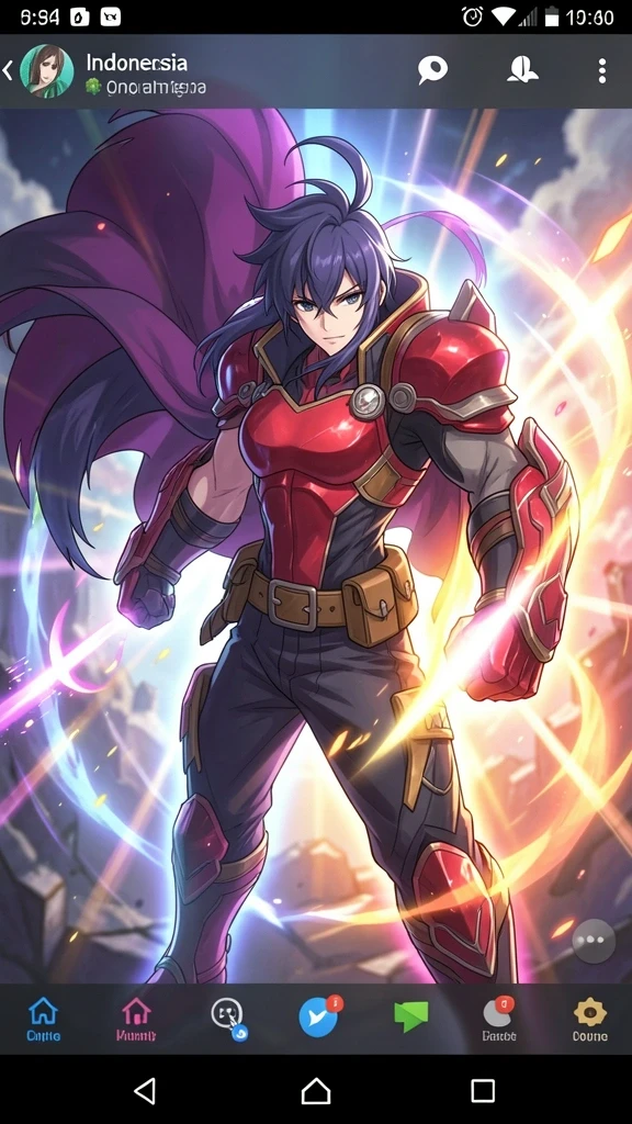 Tampilan antarmuka yang ramah pengguna.
