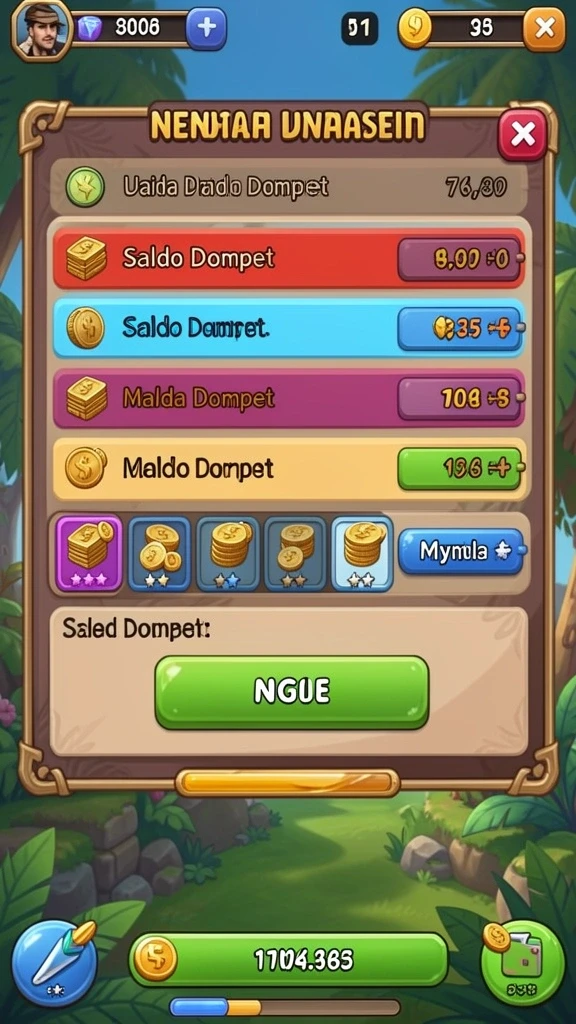 Gameplay yang penuh aksi dan tantangan.