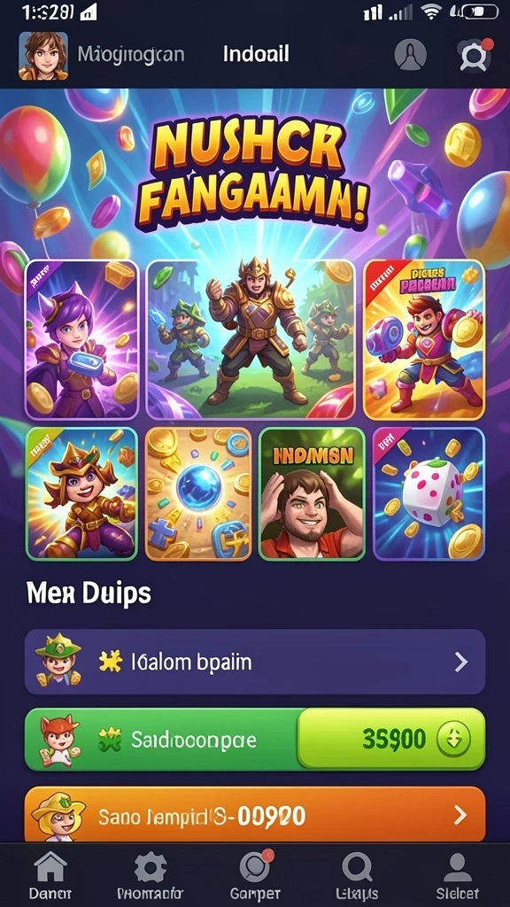 Fitur turnamen yang memungkinkan pemain bersaing secara langsung.