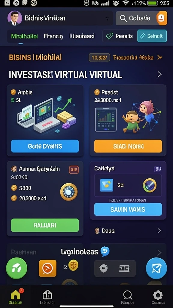 Tampilan awal yang menakjubkan dan menarik perhatian.