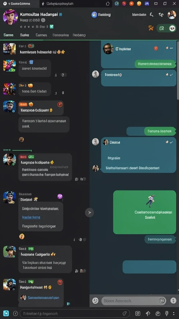 Momen seru saat menyelesaikan misi bersama teman.