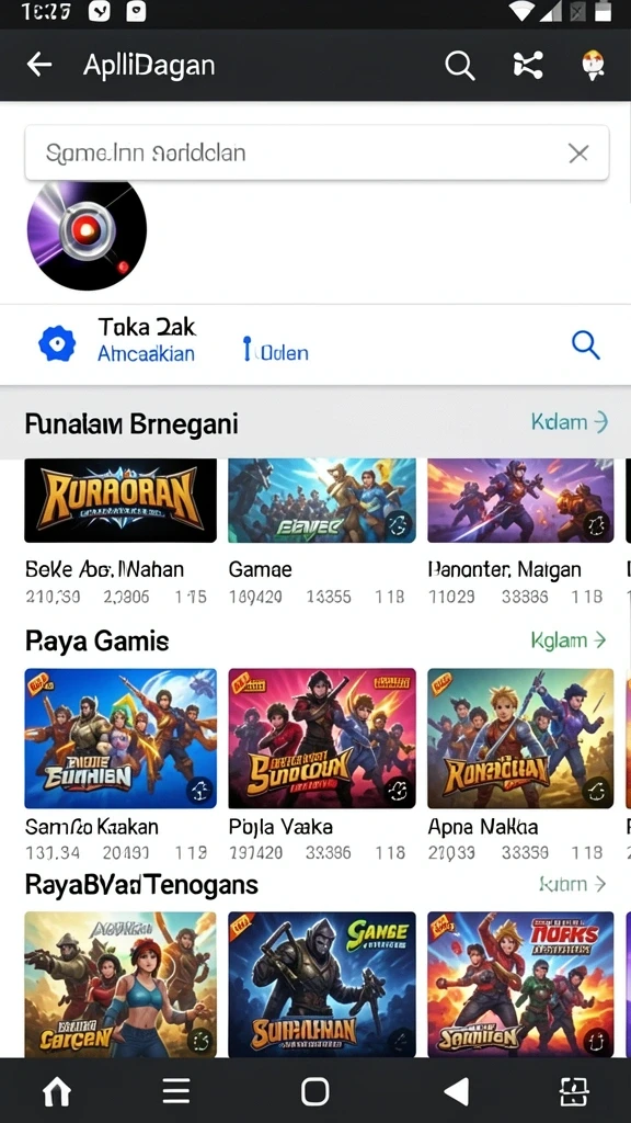 Tampilan antarmuka yang intuitif dan menarik.