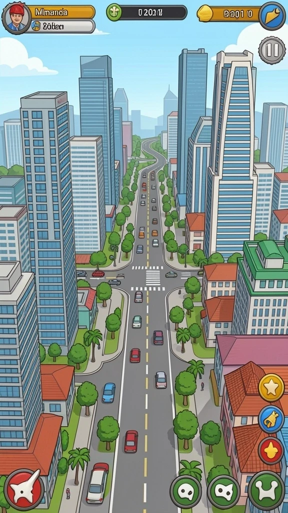 Tangkapan layar menunjukkan karakter utama dalam aksi berani.