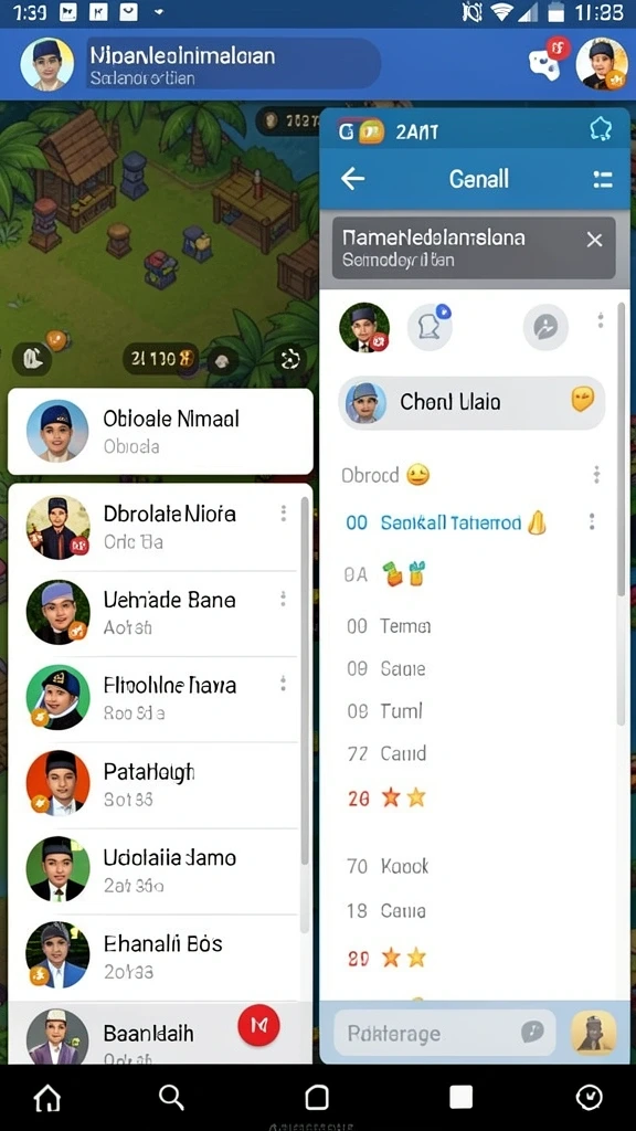 Screenshot dari mode multiplayer yang seru bersama teman-teman.