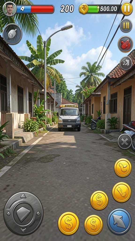 Leaderboards yang menampilkan pemain terbaik.
