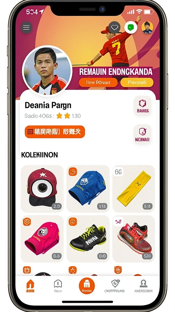 Cuplikan aksi seru saat bertanding melawan pemain lain.