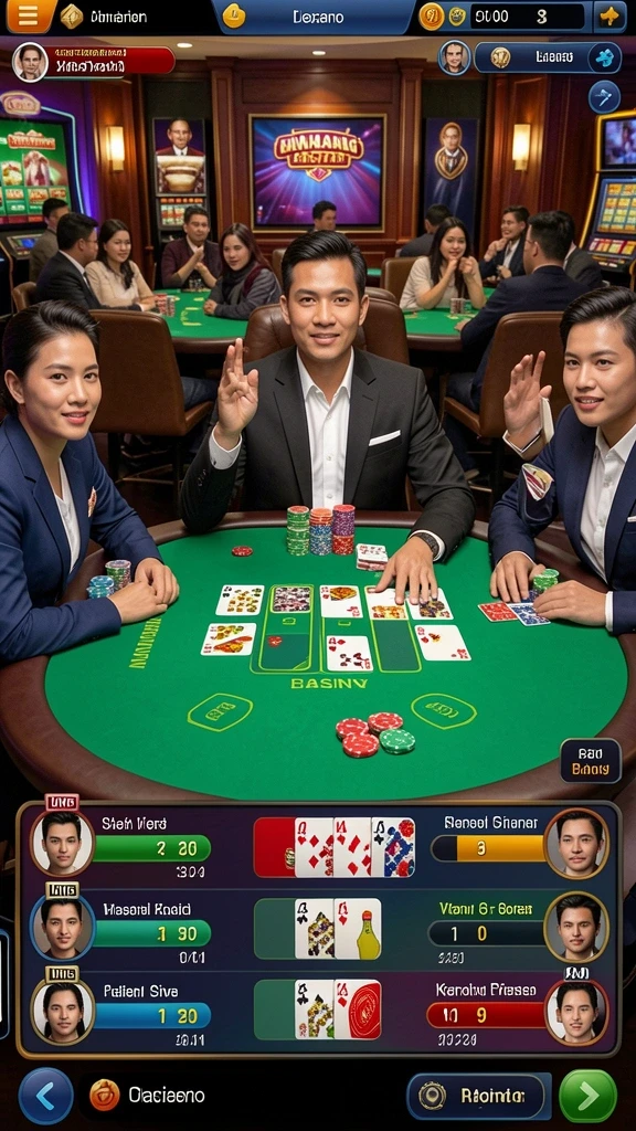 Pengalaman bermain yang mendebarkan di setiap sesi.