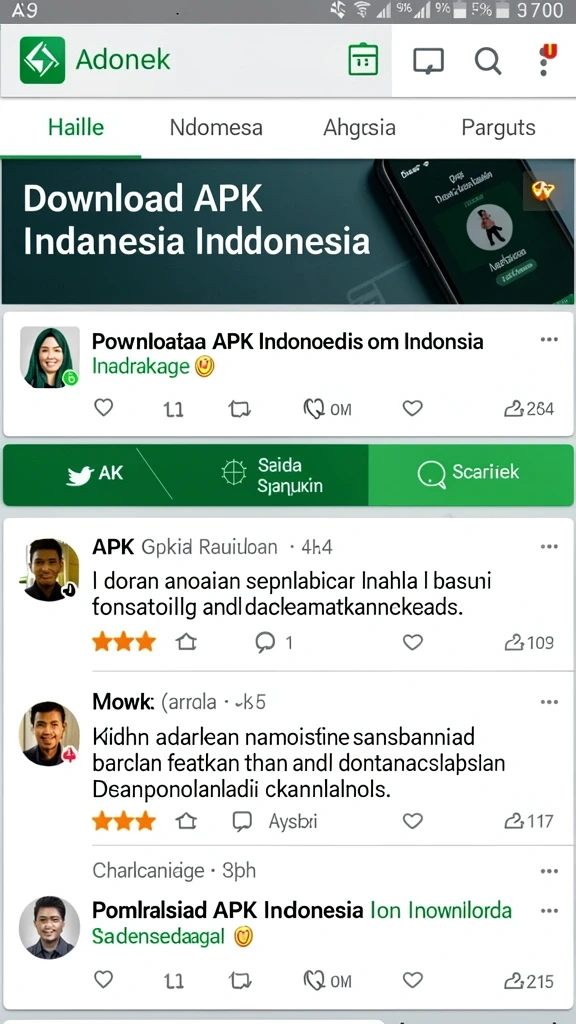 Beragam pilihan permainan yang tersedia untuk semua pengguna.