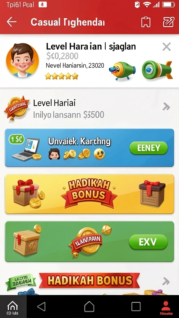 Antarmuka yang mudah dipahami pengguna.