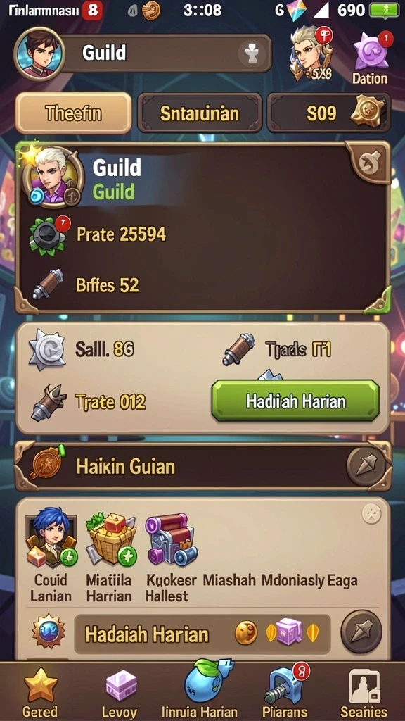 Screenshot mode permainan yang mendebarkan.