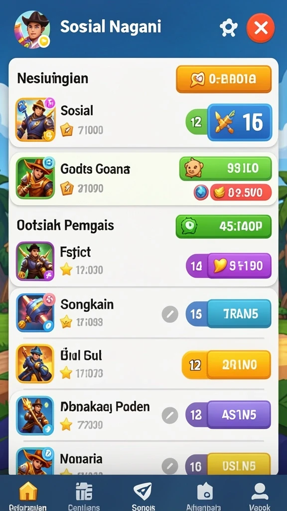 Fitur live chat untuk membantu pengguna.