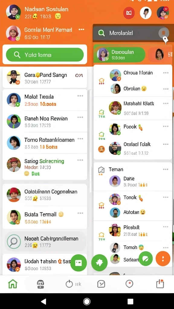 Screenshot menampilkan karakter utama dalam pertarungan epik.