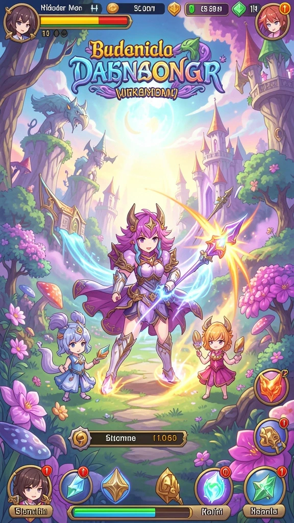Mini games yang menguji kecepatan dan ketangkasan.