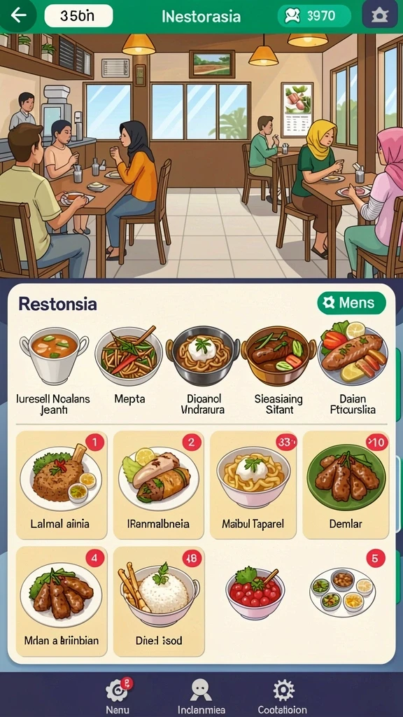 Tampilan antarmuka yang menarik dan mudah dipahami.