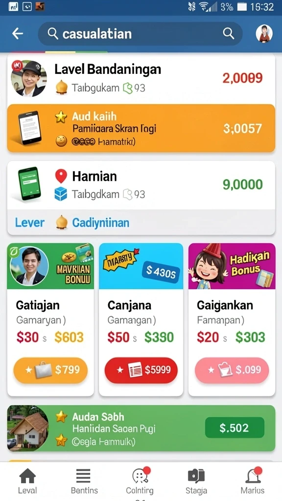 Pengalaman grafis yang memukau dan interaktif.