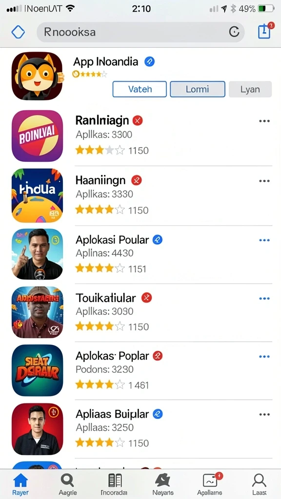 Tampilan antarmuka yang menarik dan mudah dinavigasi.