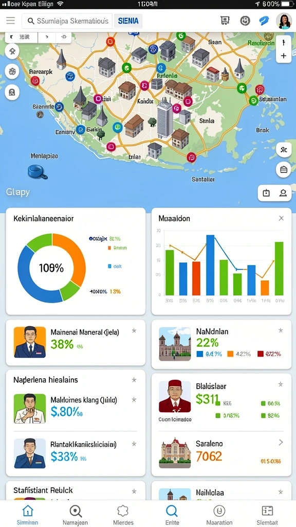 Fitur sosial untuk berbagi pengalaman bermain.