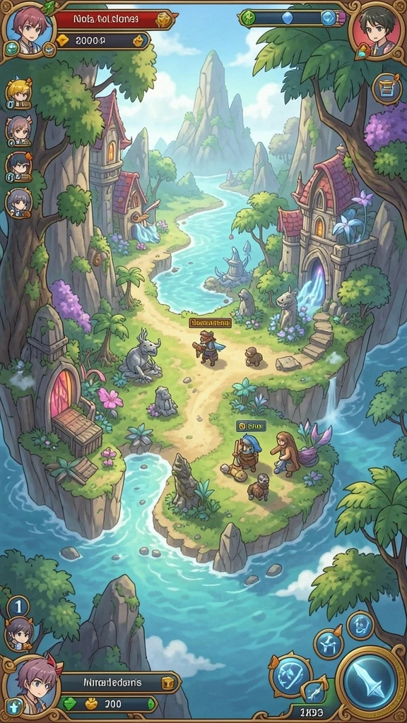 Screenshot dari gameplay yang seru dan menghibur.