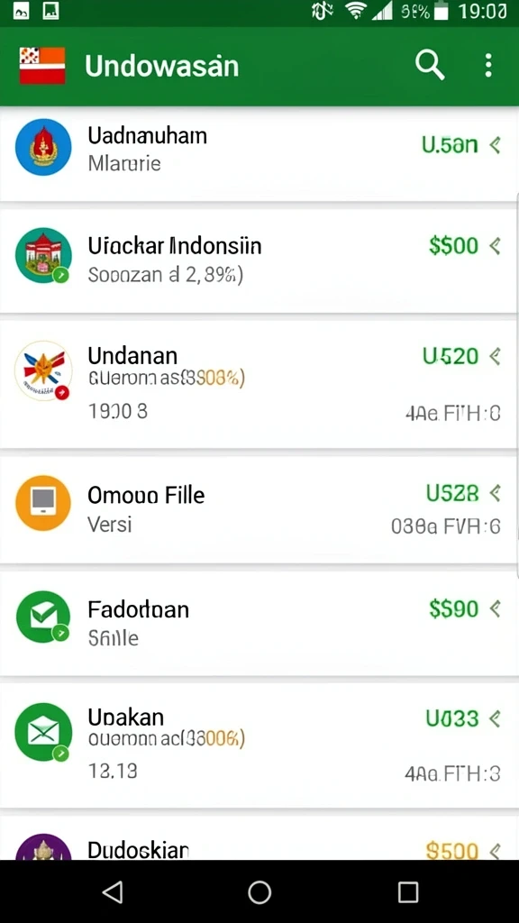 Tampilan awal RPVIP7 yang menarik.