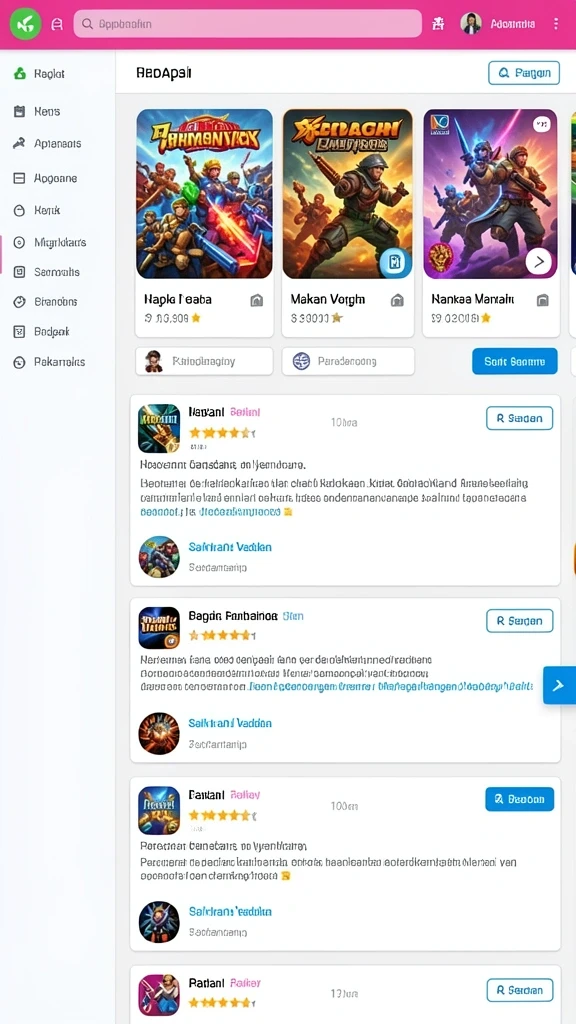 Screenshot menampilkan karakter utama dalam aksi.