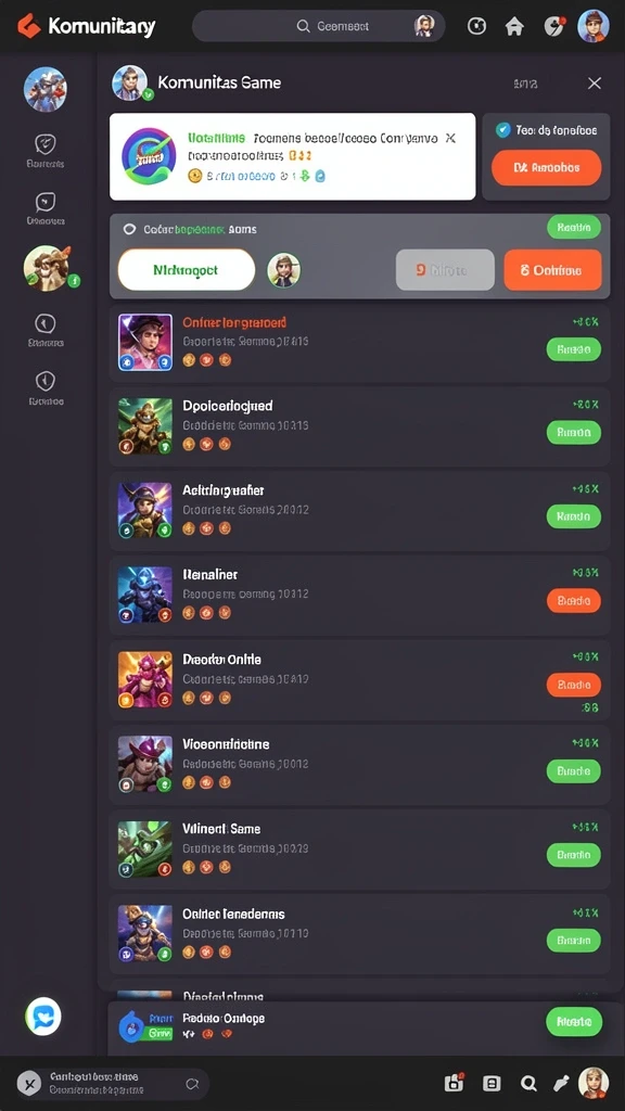 Tampilan menu yang sederhana dan intuitif.