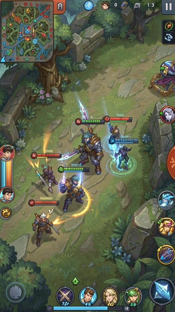 Screenshot 2: Tampilan menu permainan yang intuitif dan mudah digunakan.
