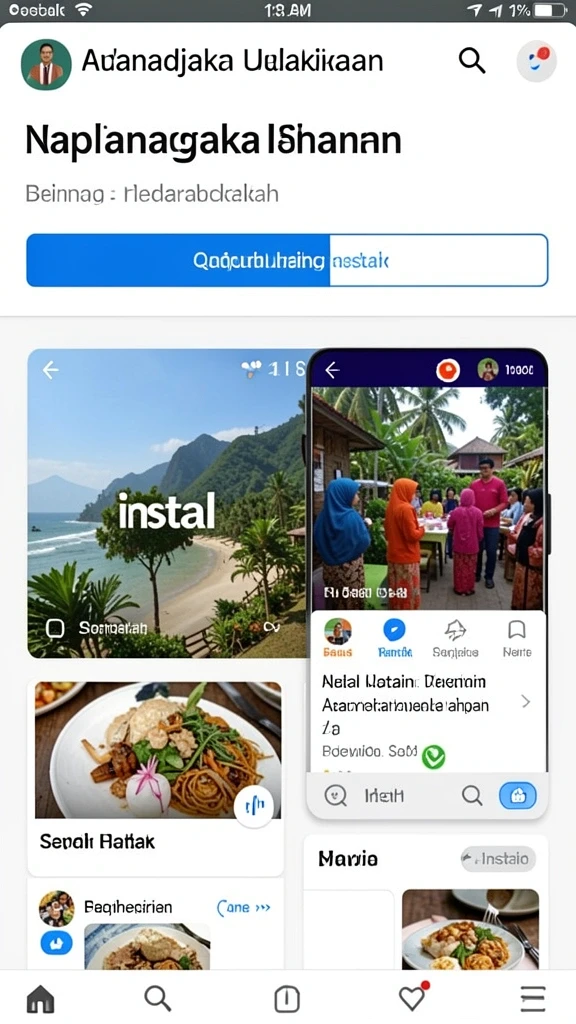 Karakter yang dapat dipersonalisasi sesuai keinginan.