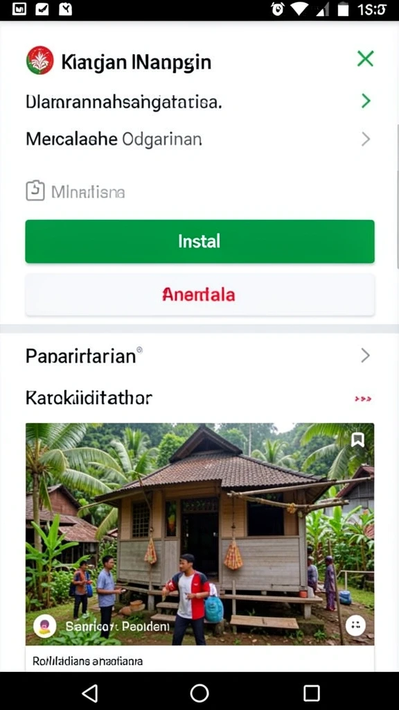 Tangkapan layar menunjukkan karakter utama dalam misi yang menantang.