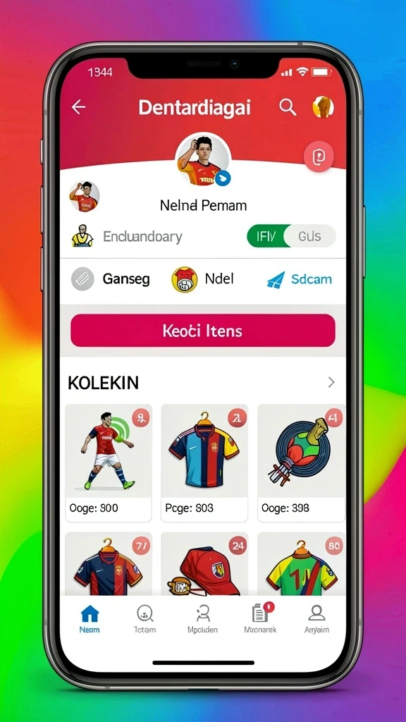 Tampilan antarmuka yang intuitif dan modern.