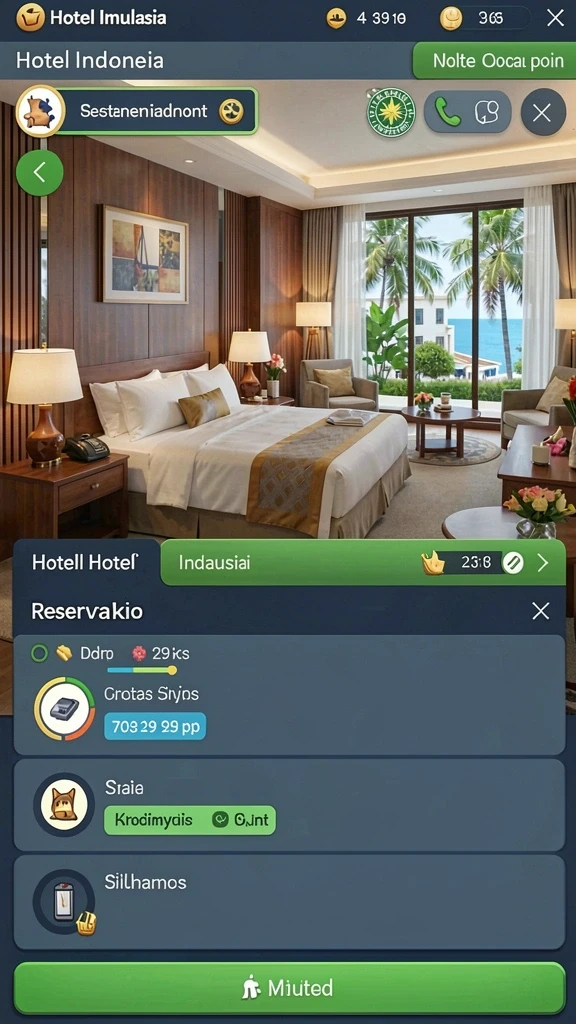 Koleksi item yang beragam dan menarik.