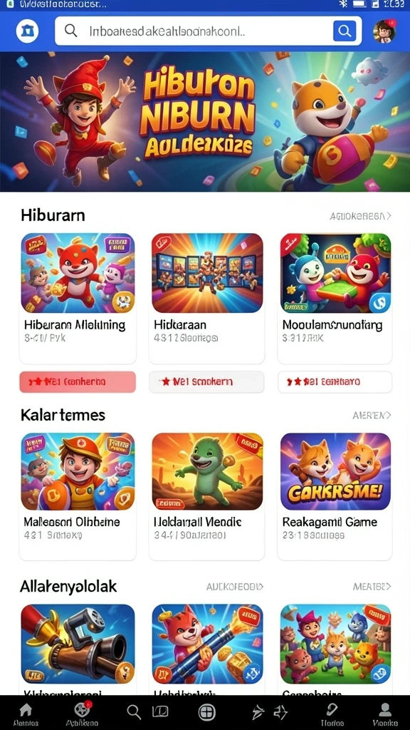 Tampilan antarmuka yang user-friendly.