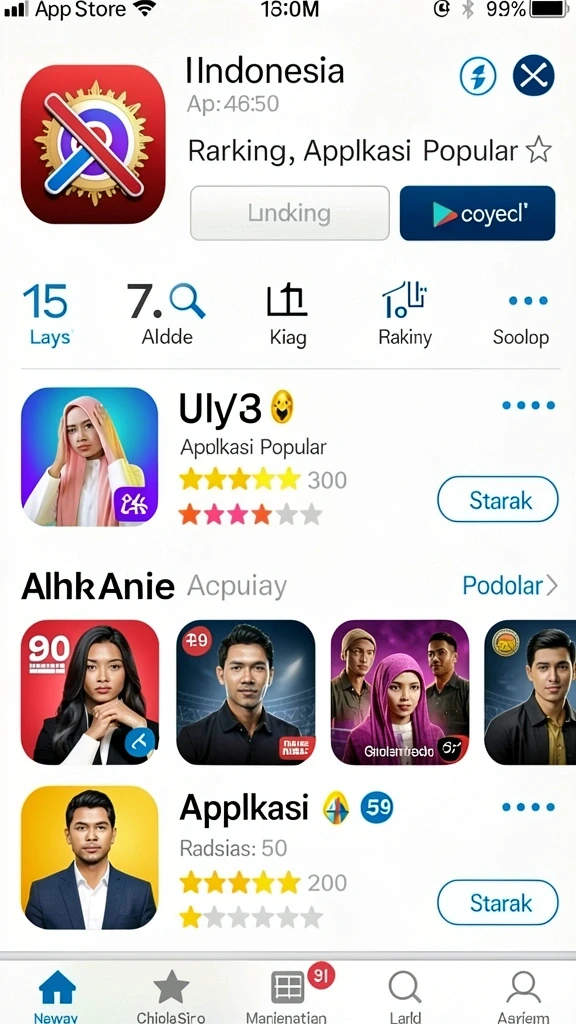 Screenshot dari level menantang yang baru ditambahkan.