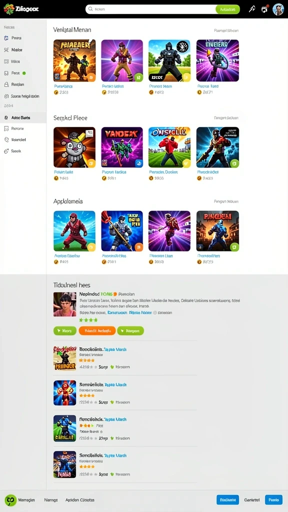 Antarmuka pengguna yang responsif dan modern.