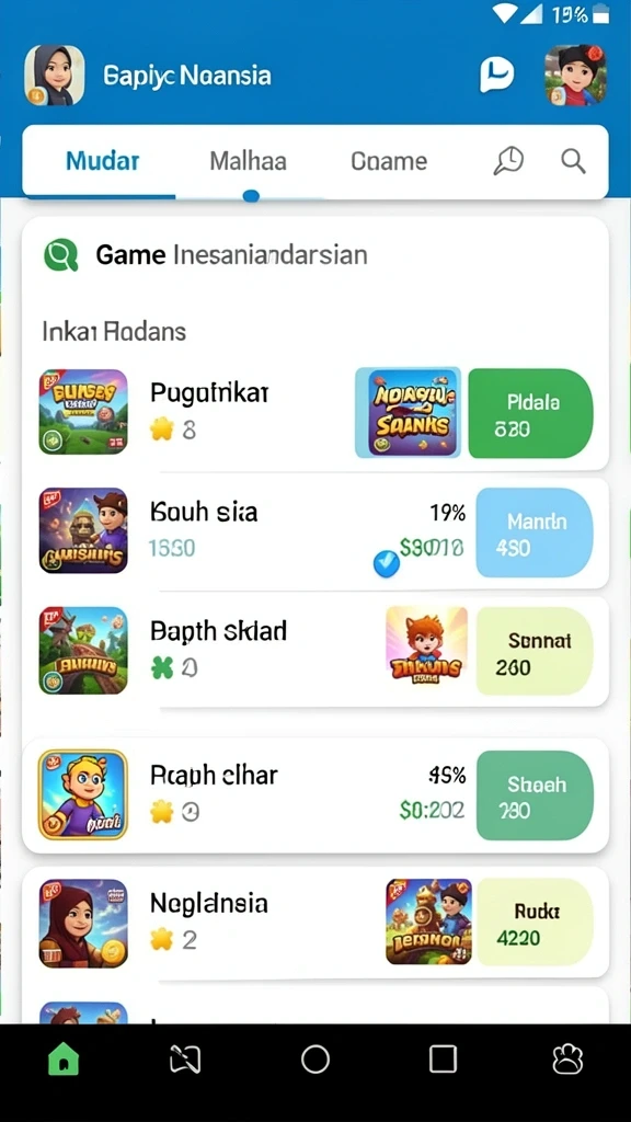 Tangkapan layar menunjukkan mode multiplayer yang penuh kompetisi.