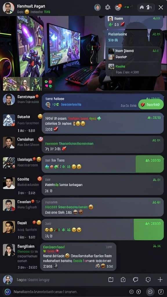 Gambar ini menunjukkan leaderboard dengan skor tertinggi para pemain.